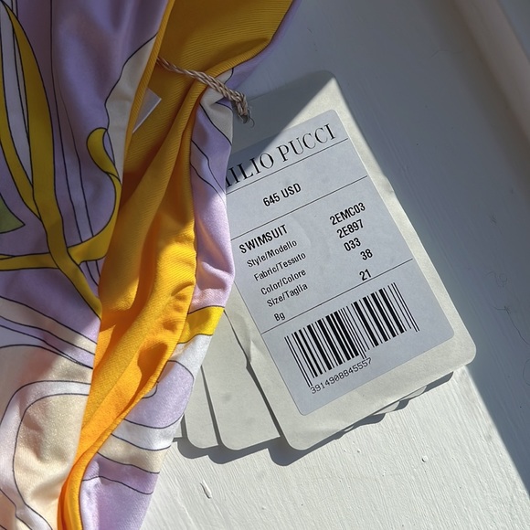 Emilio Pucci Printed Swimsuit - Picture 6 of 7